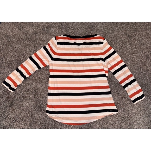 COS Women's Multicolored Striped Long Sleeve Shirt - Picture 7 of 7